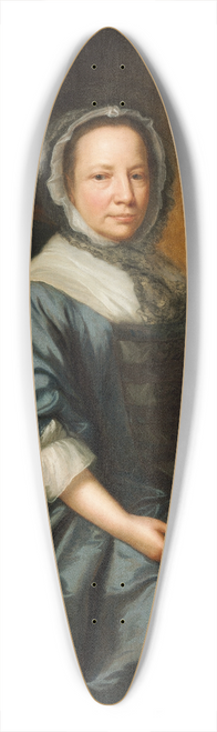 Thomas Hudson - Portrait of a Lady 39.3 inch art pintail longboard deck