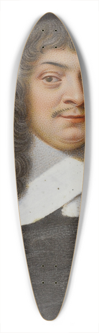 Thomas Prieur - Portrait du Prsident de Lamoignon 39.3 inch art pintail longboard deck