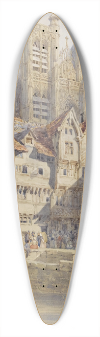 Thomas Shotter Boys - Abbeville, WithThe Church Of St. Vulfran CollegiateBeyond 39.3 inch art pintail longboard deck