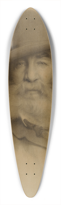 Thomas Wilmer Dewing - Walt Whitman 39.3 inch art pintail longboard deck