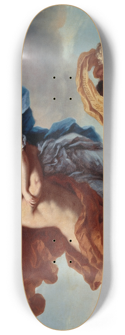 David Klcker Ehrenstrahl - Dygdens belning, allegori 8.25 inch art skate deck