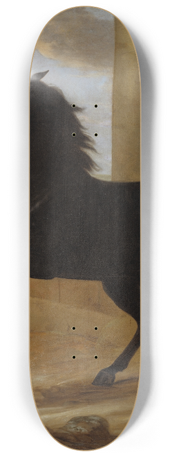 David Klcker Ehrenstrahl - Favourite, one of King Karl XIs riding horses 8.25 inch art skate deck