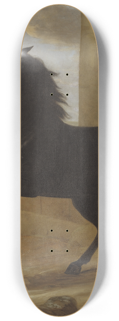 David Klcker Ehrenstrahl - Favourite, one of King Karl XIs riding horses 8.25 inch art skate deck