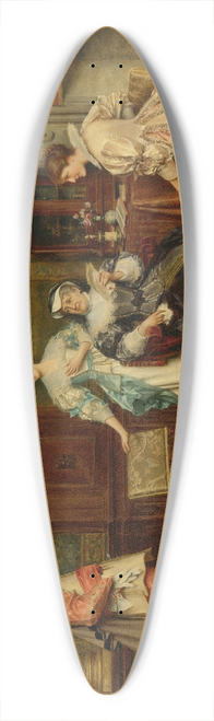 Tito Conti - The Introduction 39.3 inch art pintail longboard deck