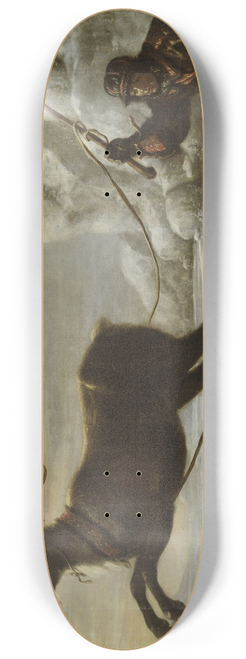 David Klcker Ehrenstrahl - Reindeer with a sledge 8.25 inch art skate deck