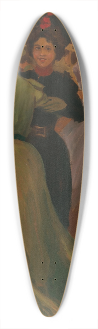 Tony Minartz - At the Ball 39.3 inch art pintail longboard deck