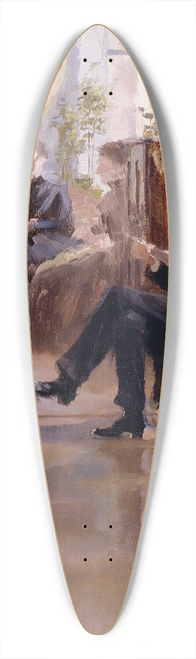 Torsten Wasastjerna - Interior from Rudolfina Wasastjernas home in Helsinki, Pohjoisranta 6 39.3 inch art pintail longboard deck