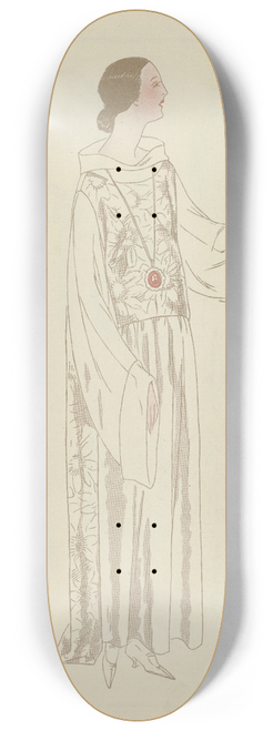 David - Moine Minime ; De St. Franois de Paule 8.25 inch art skate deck