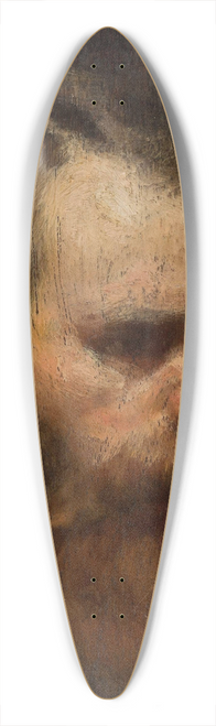 Tytus Seweryn Pilecki - Portrait of a man 39.3 inch art pintail longboard deck