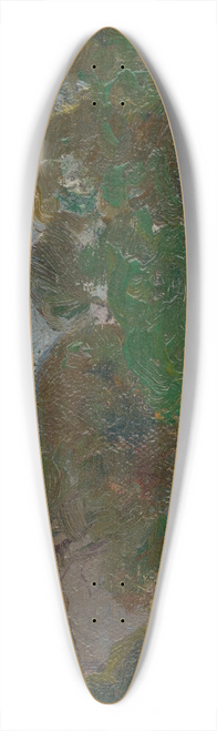 udovt Pitthordt - Forest Road 39.3 inch art pintail longboard deck