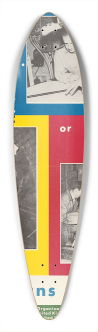 U.S. Information Agency - Whether Providing for Defense, Building a Railway, or Sharing Culture: CENTO Means Progress 39.3 inch art pintail longboard deck