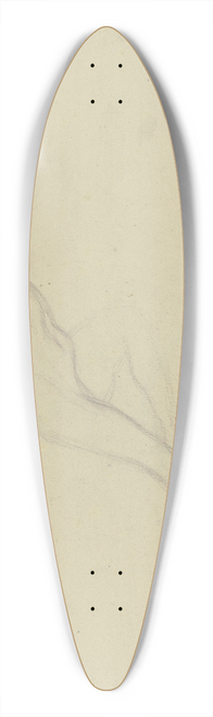 Victor Mller - Kniend vorgebeugter weiblicher Akt aus der belagerten Schnheit 39.3 inch art pintail longboard deck