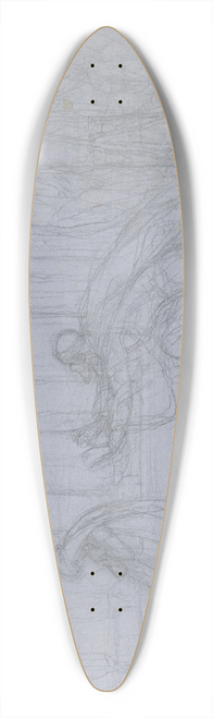 Victor Mller - Leontes erblickt die Statue Hermiones 39.3 inch art pintail longboard deck