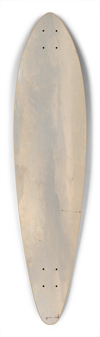 Vilhelm Petersen - A Boat Harbour. Humlebk, Zealand 39.3 inch art pintail longboard deck