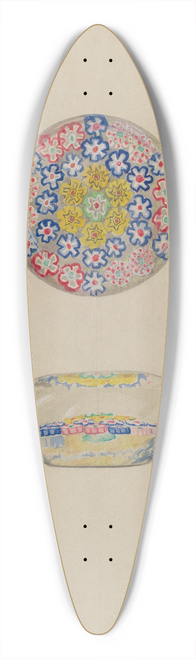 Vincent Murphy - Paper Weight 39.3 inch art pintail longboard deck