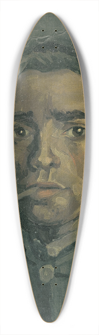Vincent van Gogh - Head Of A Man 39.3 inch art pintail longboard deck