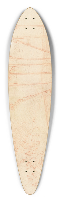 Vittore Carpaccio - The Martyrdom of the Ten Thousand 39.3 inch art pintail longboard deck