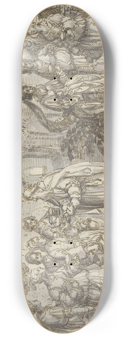 David Vinckboons - Die Klugen und die Trichten Jungfrauen 8.25 inch art skate deck