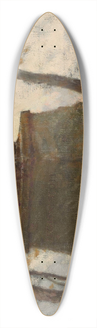 Wadysaw Wankie - Monument -design for legionaries monument 39.3 inch art pintail longboard deck