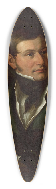 Walenty Wakowicz - Portrait of Andrzej Towiaski (17991878) 39.3 inch art pintail longboard deck