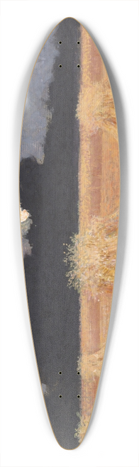 Walter Crane - Moonrise 39.3 inch art pintail longboard deck