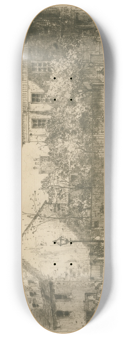 David Young Cameron - Birth Place & Early Home of Professor Wilson 8.25 inch art skate deck