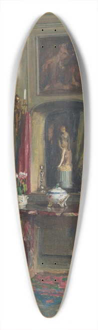 Walter Gay - Intrieur Parisien 39.3 inch art pintail longboard deck