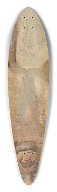 Wilhelm Kuhnert - Schweinsaffe 39.3 inch art pintail longboard deck