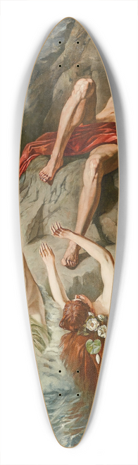 Wilhelm Trbner - Prometheus, von den Okeaniden beklagt (I) 39.3 inch art pintail longboard deck