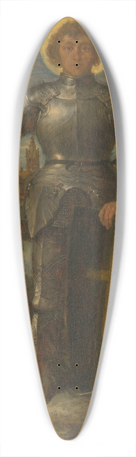 Wilhelm von Diez - St. George 39.3 inch art pintail longboard deck