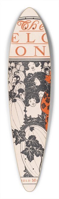 Will Bradley - The melon song 39.3 inch art pintail longboard deck