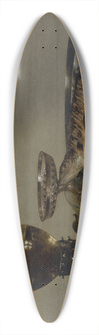 Willem Claesz Heda - Still Life with a Roemer and Watch 39.3 inch art pintail longboard deck