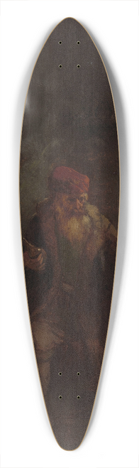 Willem Linnig - The Alchemist 39.3 inch art pintail longboard deck