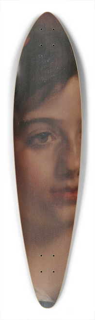 Willem Witsen - Portret van een meisje 39.3 inch art pintail longboard deck