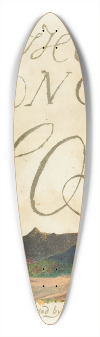 William Blake - The song of Los. Lambeth Pl.2 39.3 inch art pintail longboard deck