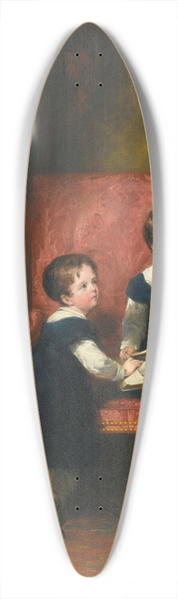 William Collins - Lord Charles (18131894) and Lord Thomas (18131882) Pelham Clinton, Twin sons Of the 4th Duke of Newcastle-Under-Lyne 39.3 inch art pintail longboard deck