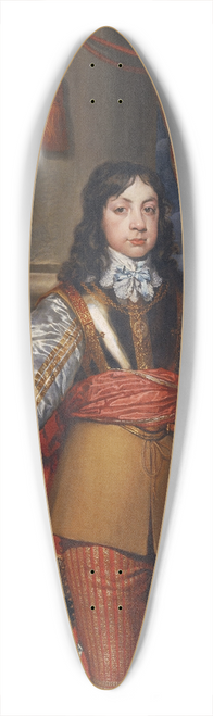 William Dobson - Charles II, 1630  1685. King of Scots 1649_1685. King of England and Ireland 1660_1685 (When Prince of Wales, with a page) 39.3 inch art pintail longboard deck