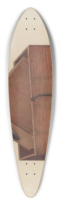 William H. Edwards - Ice Cream Freezer 39.3 inch art pintail longboard deck