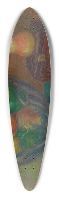 William James Glackens - Still Life With Japan Box 39.3 inch art pintail longboard deck