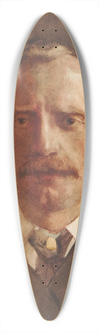 William John Wainwright - Portrait of Mr Sullivan 39.3 inch art pintail longboard deck