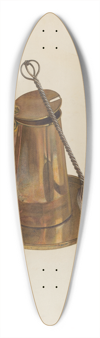 William Ludwig - Cape Cod Lighter 39.3 inch art pintail longboard deck
