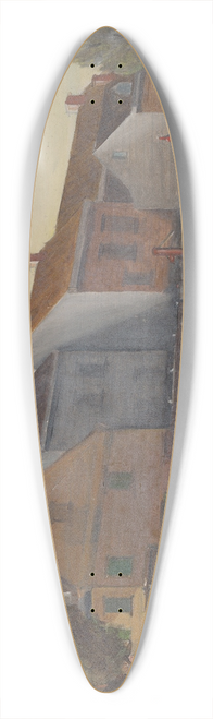 William P. Chappel - Tea water pump 39.3 inch art pintail longboard deck