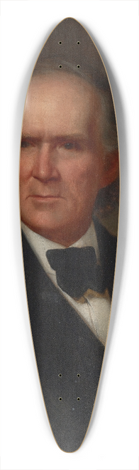 William R. Freeman - Portrait of Jacob Cox 39.3 inch art pintail longboard deck
