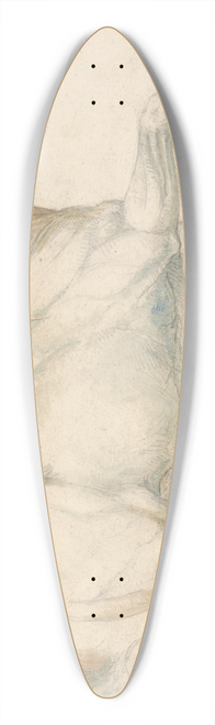 William Sawrey Gilpin - An Arabian Stallion Walking to Right 39.3 inch art pintail longboard deck
