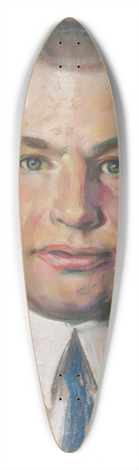 William Sergeant Kendall - Chauncey B. Tinker B.A. 1899, Prof of English1914- 39.3 inch art pintail longboard deck