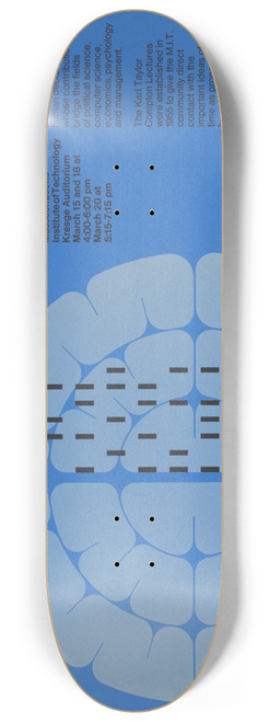 Dietmar Winkler - The Karl Taylor Compton lectures 8.25 inch art skate deck