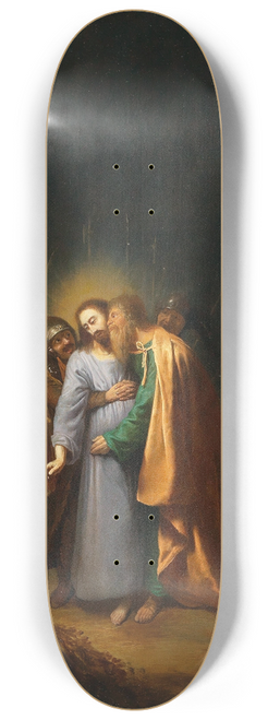 Dirck Dircksz. van Santvoort - The Taking of Christ 8.25 inch art skate deck