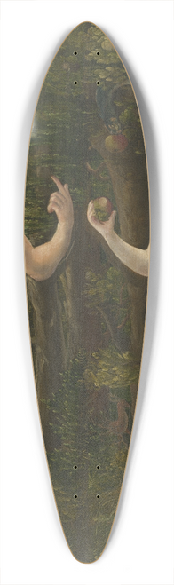 Workshop of Albrecht Altdorfer - The Fall of Man (middle panel) 39.3 inch art pintail longboard deck