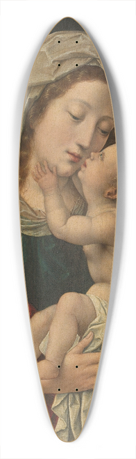 Workshop of Bernard van Orley - The Virgin and Child 39.3 inch art pintail longboard deck