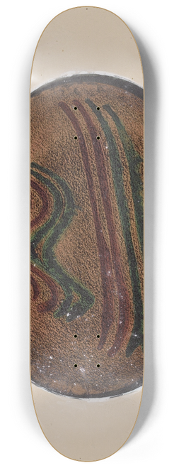 Agnes Karlin - Pie Plate 8.25 inch art skate deck